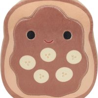 Chocolate Banana Toast Plush Toy