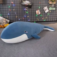 Cute Blue Whale Plush Toy