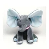 Blue Ear Elephant Plush Toy