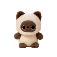 Cute Siamese Cat Plush Toy