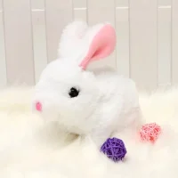 Cute White Bunny Plush Toy