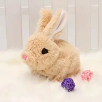 Cute Brown Bunny Plush Toy
