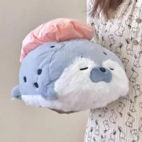 Cute Blue Seal Plush Toy