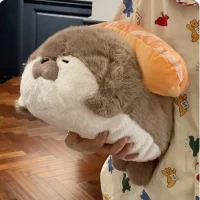 Cute Brown Seal Plush Toy