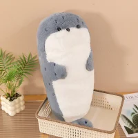 Cute Blue Otter Plush Toy
