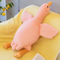 Cute Pink Goose Plush Toy