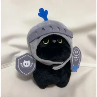 Cute Knight Cat Plush Toy