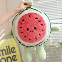 Plush Watermelon Doll with Arms and Legs