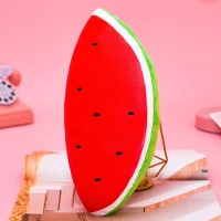 Plush Watermelon Slice Pillow