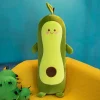Plush Avocado Doll with Cute Face