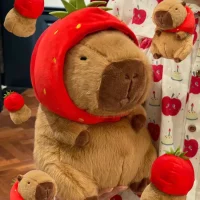 Strawberry Capybara Plush