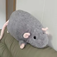 Grey Rat Plush