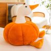 Pumpkin Goose Plush Toy