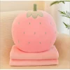 Strawberry Plush Cushion