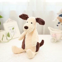 Corduroy Dog Plush Toy