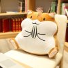 Square Chubby Hamster Plush Pillow