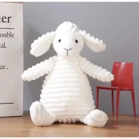 White Plush Lamb Toy