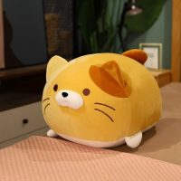 Golden Patch Chubby Cat Pillow