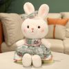 Mint Plaid Bunny Plush
