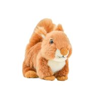 Brown Squirrel Plush Toy – Small Stuffed Animal Doll