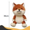 Brown Shiba Inu Dog Plush Toy – Sitting Stuffed Animal Doll