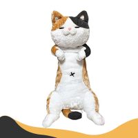 Calico Cat Plush Toy – Long Hugging Stuffed Animal Pillow
