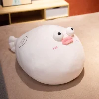 White Seal Plush Toy