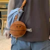 Basketball Plush Keychain