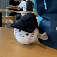 Baseball Plush Keychain
