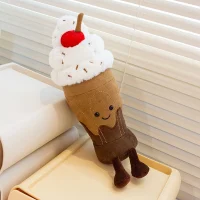 Chocolate Milkshake Plush Toy