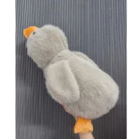 Grey Duck Plush Toy